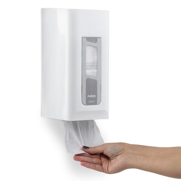 DISPENSER PARA PAPEL HIGIÊNICO CAI CAI BRANCO- NOBRE