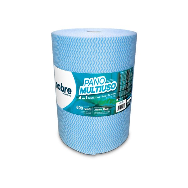 PANO MULTIUSO AZUL 600 PANOS - NOBRE