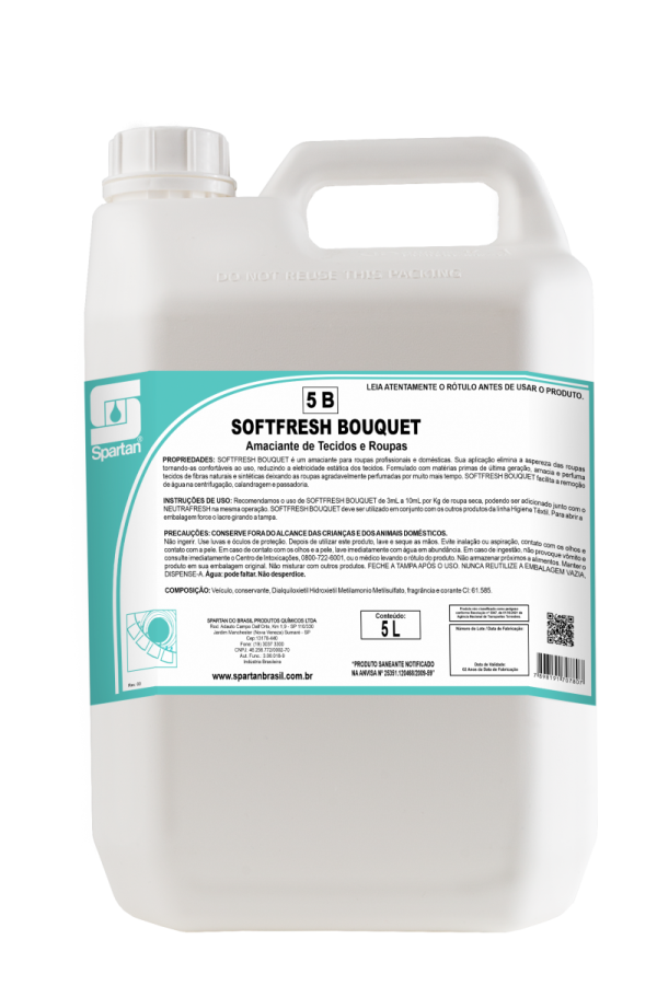 SOFTFRESH BOUQUET 5L - SPARTAN