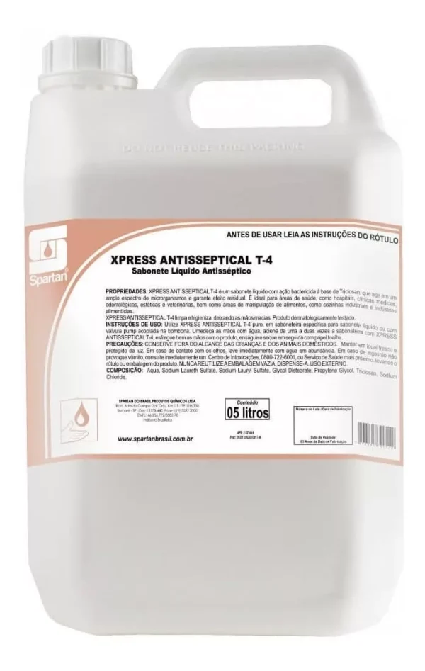 XPRESS ANTISSEPTICAL T-4 5L - SPARTAN