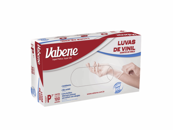 LUVA VINIL P - VABENE